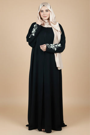 Claret Fixed Baggy Abaya