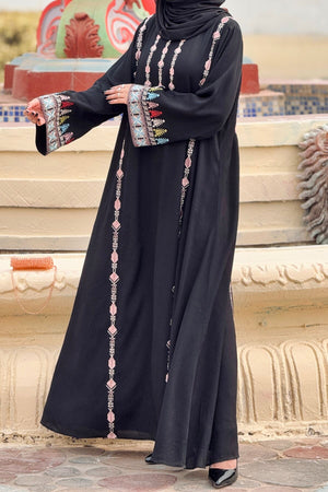 Iceberg Crepe Abaya