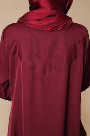 Charcoal Grey Flare Abaya