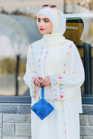 Black Crepe Abaya