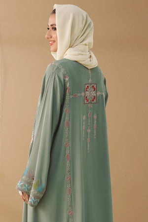 Iceberg Crepe Abaya