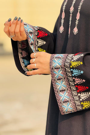 Iceberg Crepe Abaya