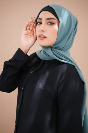 Cherry Berry Lapel Abaya