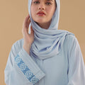 Hawkes Blue Georgette Hijab