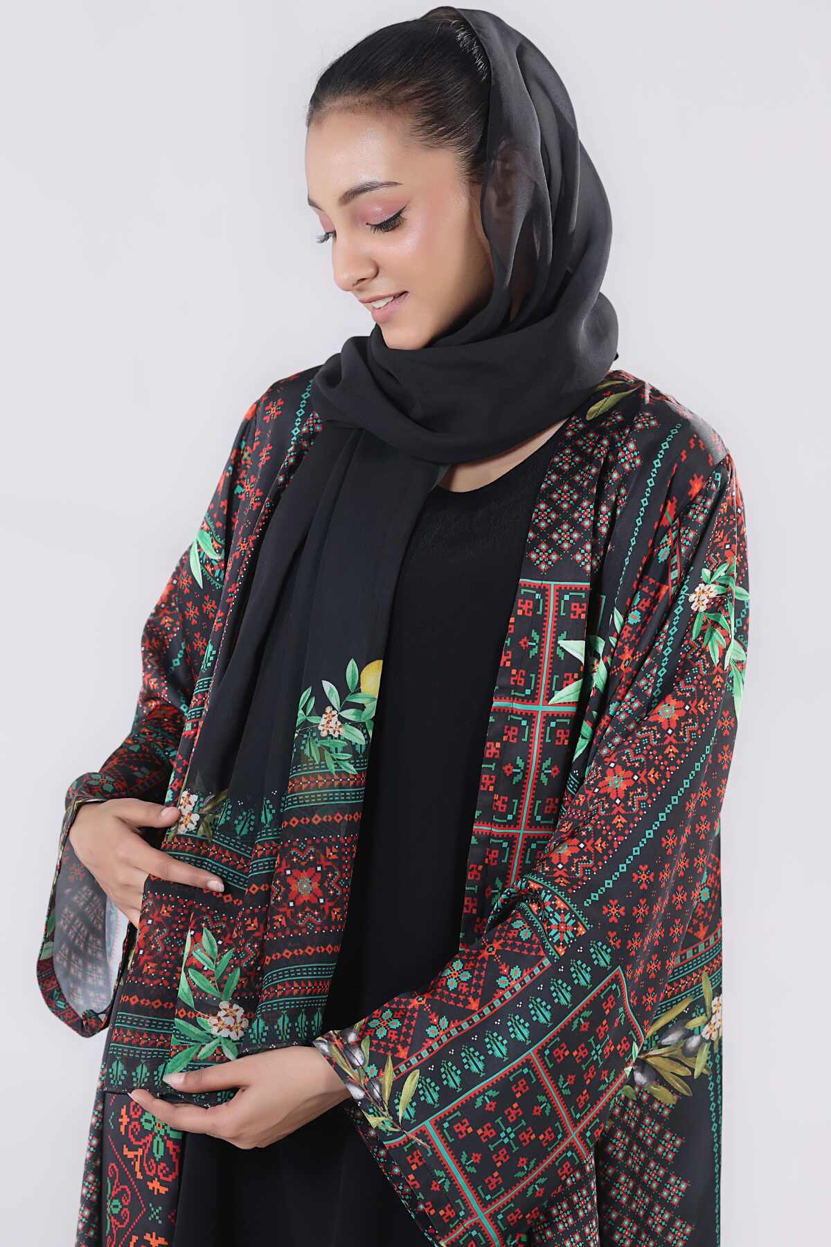 Miraas Black Kimono