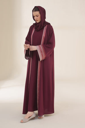 Noir Heritage Black Abaya