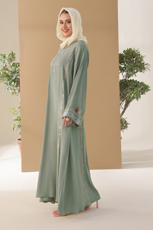 Iceberg Crepe Abaya